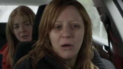 I were going to leave
while he were at work, - The Moorside