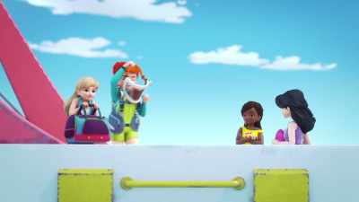 I was gonna jump
in the water - LEGO Friends: Girls on a Mission