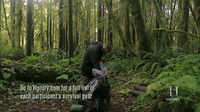 I got a 10x10 nylon tarp
and... - Alone
