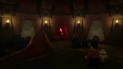 -I got a bad feeling...
-(BB-8 BLEEPS) - Lego Star Wars Terrifying Tales