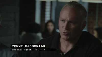 - I got a call from
the assistant special agent - FBI TRUE