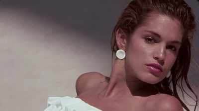 I got a job for Marshall Field's,
which was a department store for a bra ad. - The Super Models