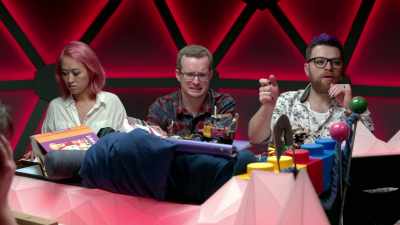 - I got a plan.
- Oh man! - Dimension 20