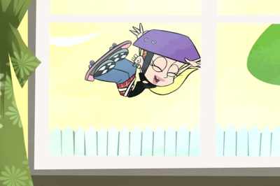 I got a rad half-pipe
for my birthday! - Johnny Test