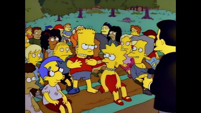 I got a rapid heartbeat from his Krusty brand vitamins - The Simpsons