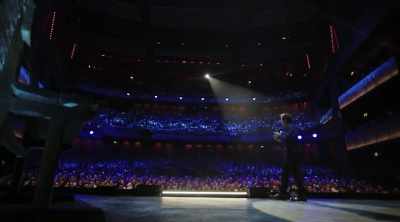 I got a ventriloquist dummy in the third
grade, started practicing, doing shows, - Jeff Dunham: Relative Disaster