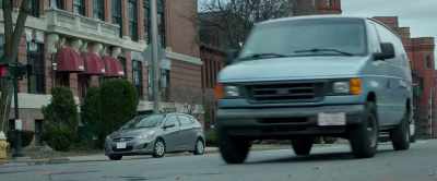 I got a visual on the suspect.
Light blue Ford Econoline, - Honest Thief