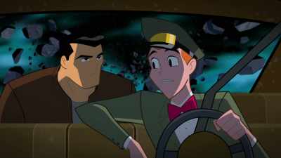 I got an automatic upload of a
galactic positioning system or "GPS." - Justice League Action