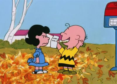 I got an invitation to a Halloween party - It's the Great Pumpkin, Charlie Brown