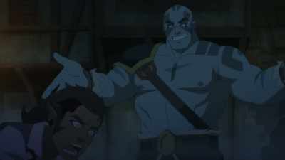 I got arrowed a bunch,
I had two voices - The Legend of Vox Machina