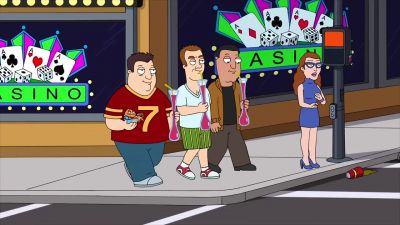 I got back to the room
at, like, 6:00. - American Dad!