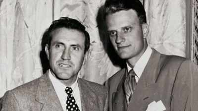 I got back there, accepted Christ, - Billy Graham: An Extraordinary Journey
