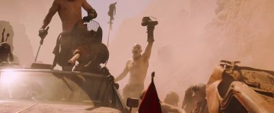 I got his boot - Mad Max: Fury Road