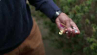 I got her car keys here." - New York Homicide