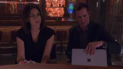 I got his contacts, his emails between
him and Cheng, and his schedule, - Leverage: Redemption
