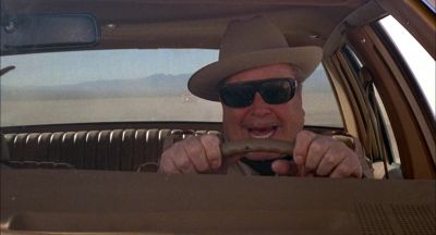 I got 'em boxed in like a turtle's pecker - Smokey and the Bandit II