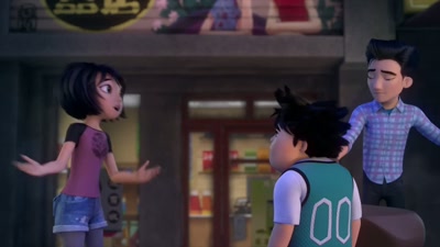 I got so focused
on that, I just-- - Abominable and the Invisible City