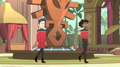 I got to go blood-pee some blood wine, - Star Trek: Lower Decks