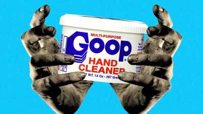 I got that Goop
Hand Mechanic soap, - Twisted Tale: The Unmaking of Spookies