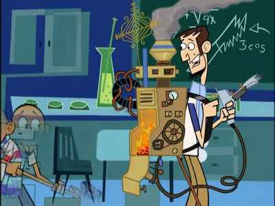 I got to hand it to you,
the foot pedal - Clone High