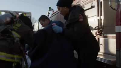 - I got her.
- Smoke inhalation. - Chicago Fire