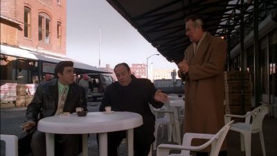 I got here first? Cocksucker! - The Sopranos