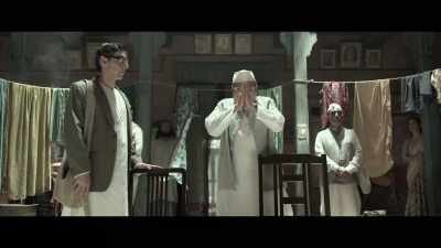 I got him after much coaxing.
He was scared to come here. - Gangubai Kathiawadi