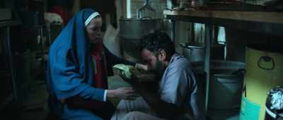 I got into a fight, which I lost
because, you know, I'm a lover... - Mrs. Davis
