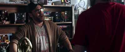 I got invited to
the cast and crew party - The Fanatic