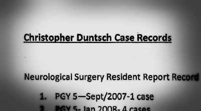 I got involved when the
medical board asked me - Dr. Death: The Undoctored Story