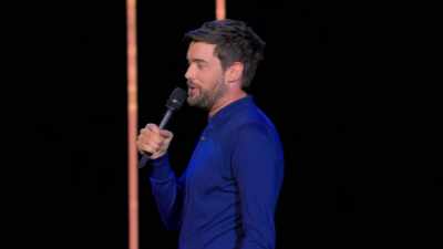 I got that lecture recently
from a friend, - Jack Whitehall: I'm Only Joking