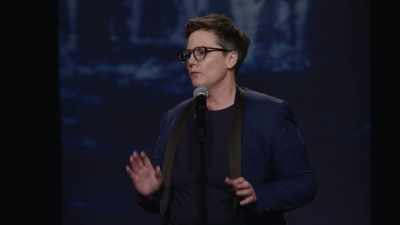 I got it on a flight recently.
Walking on, the cabin manager, - Hannah Gadsby: Nanette