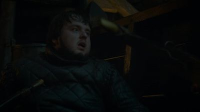 - I got one right through the heart. He's dead.
- Oh. - Game of Thrones