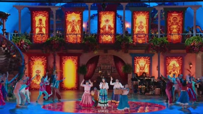 -♪ I got sisters and cousins and… ♪
-♪ Mirabel! ♪ - Encanto at the Hollywood Bowl