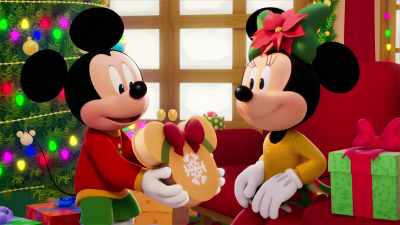 I got you something
that I did not leave by the hot fire. - Mickey and the Very Many Christmases
