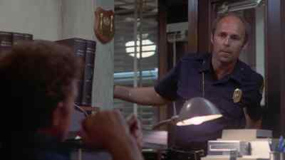 I got sort of a nutty call on hold, Chief. - Man on a Swing