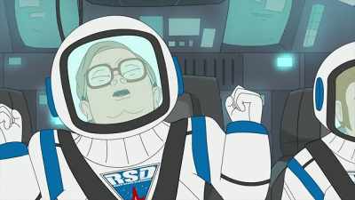 I got special training
with Commander Chris Hadfield - Trailer Park Boys: The Animated Series