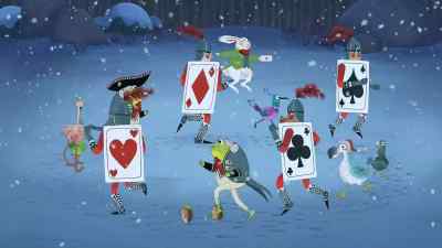 I got stuck in the middle
but eventually got out. - The Night Before Christmas in Wonderland