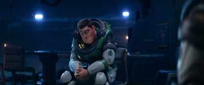 I got tangled
in the obstacle course, - Lightyear