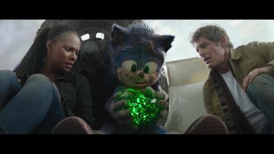 I got the emerald.
We could still defeat him. - Sonic the Hedgehog 2