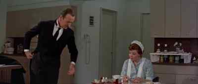I got the impression last night that he was comparatively sane - My Man Godfrey