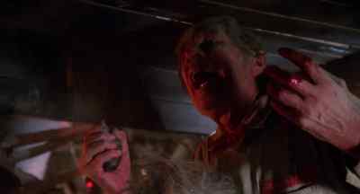 I got the last laugh right here. - The Texas Chainsaw Massacre 2