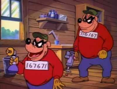 -I got the map!
-[grunts] - DuckTales