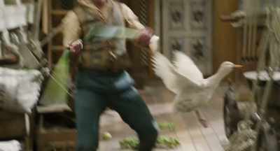 - I got these. (grunts)
- (quacking) - Dolittle