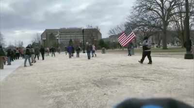 I got up very early
on the 6th. - Four Hours at the Capitol