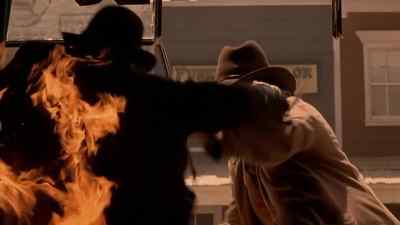 I got you, bastard! - The Last Outlaw