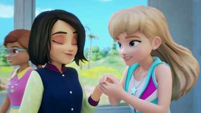 I gotta get Dash home
and head to work - LEGO Friends: Girls on a Mission