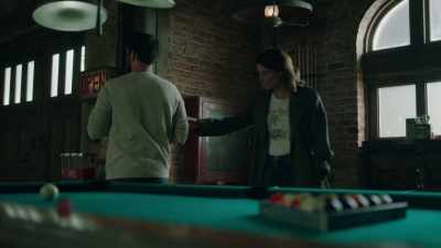I gotta go.
Hey, why is Hoffman
asking about you - Stumptown