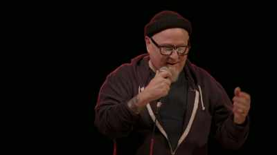 "I gotta... that Goldthwait's
playing them off, - Joy Ride
