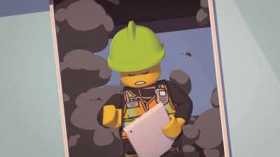 -I gotta stop this.
-[beeps] - LEGO City Adventures